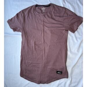 Hollister Men’s Mauve Short Sleeve Tee Size Small Excellent Condition